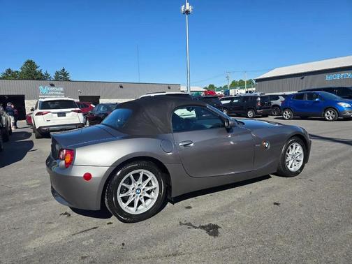 Sterling Gray Metallic 2003 BMW Z4 2.5i Roadster