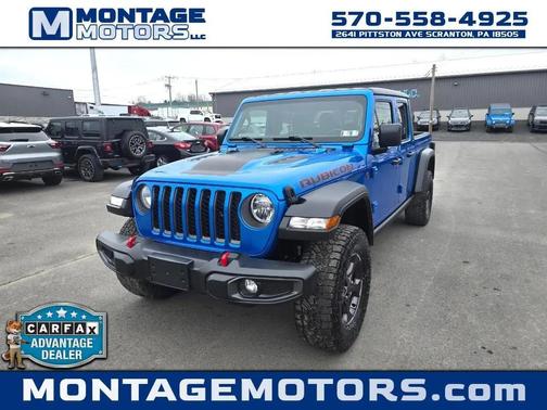 Hydro Blue Pearlcoat 2021 Jeep Gladiator Rubicon