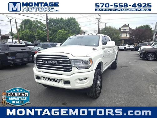 Pearl White 2019 RAM 2500 Longhorn