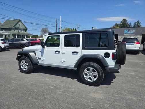 Bright White 2021 Jeep Wrangler Unlimited Sport