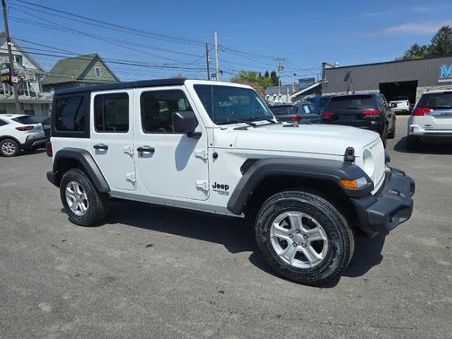 Bright White 2021 Jeep Wrangler Unlimited Sport