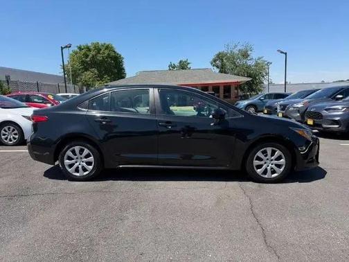 Black Sand Pearl 2022 Toyota Corolla LE