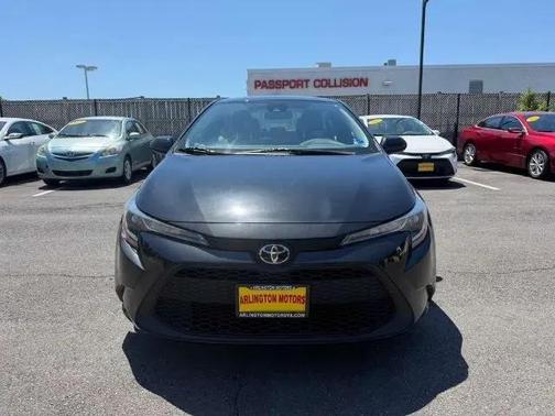 Black Sand Pearl 2022 Toyota Corolla LE