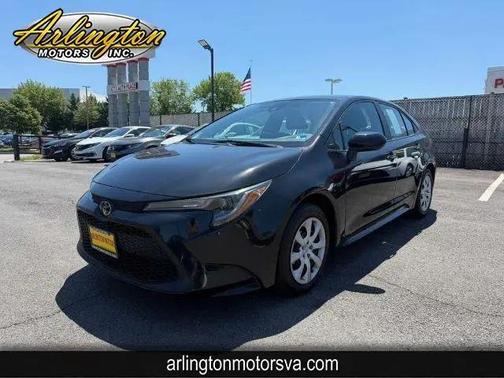 Black Sand Pearl 2022 Toyota Corolla LE