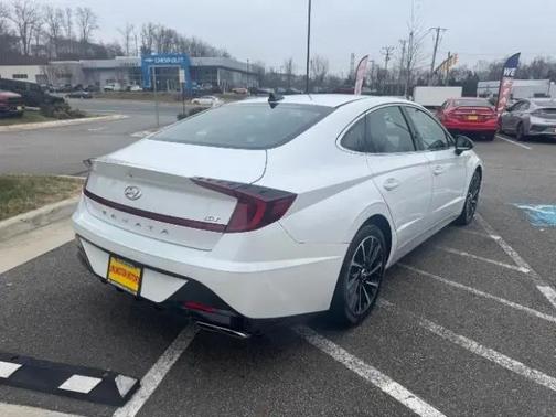 Quartz White 2020 Hyundai SONATA SEL Plus