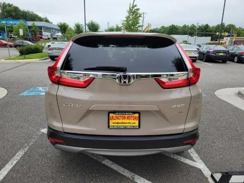 Lunar Silver Metallic 2017 Honda CR-V EX-L