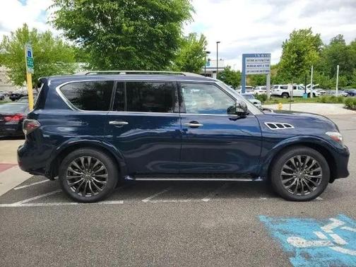 Hermosa Blue 2016 INFINITI QX80 Limited