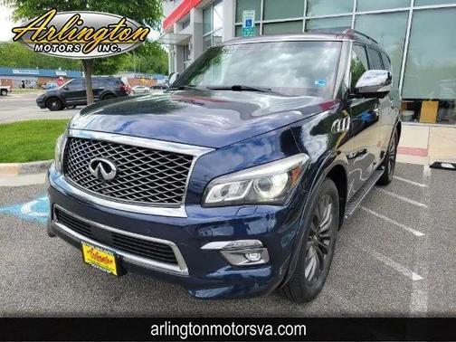 Hermosa Blue 2016 INFINITI QX80 Limited
