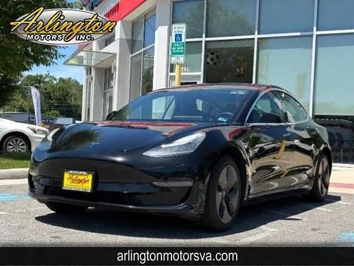 Solid Black 2019 Tesla Model 3 Mid Range