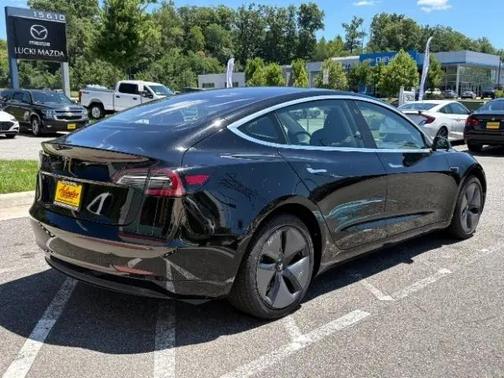 Solid Black 2019 Tesla Model 3 Mid Range