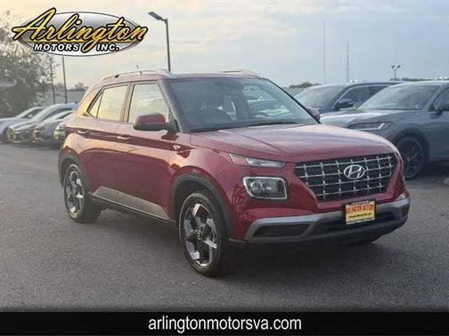 Ultimate Red 2025 Hyundai VENUE SEL