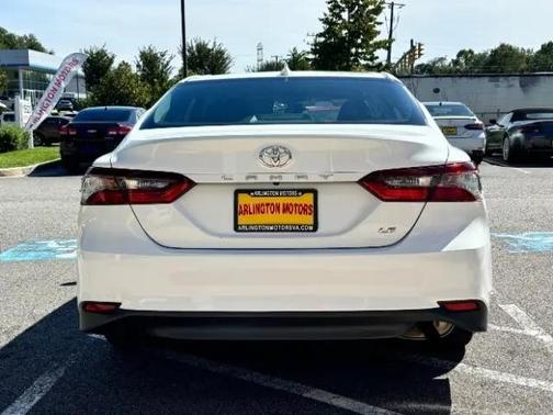 Super White 2021 Toyota Camry LE