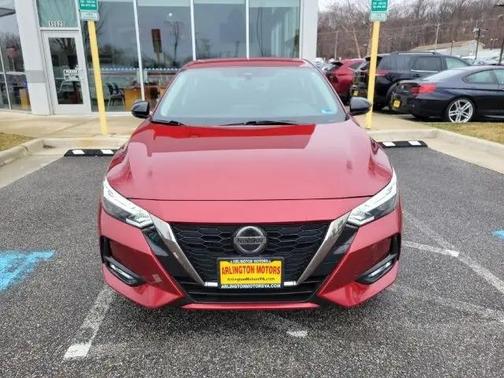 Scarlet Ember Tintcoat 2021 Nissan Sentra SR