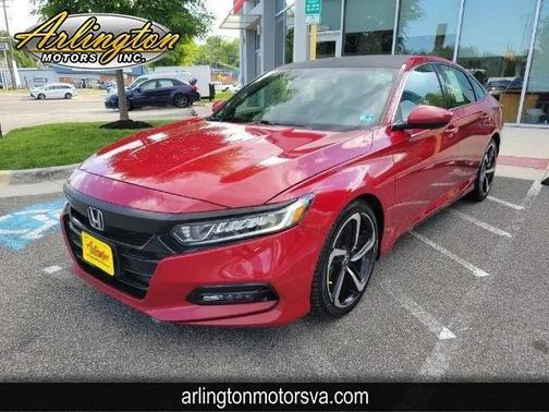 San Marino Red 2019 Honda Accord Sport