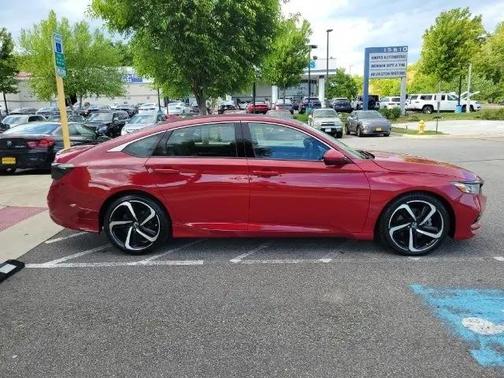 San Marino Red 2019 Honda Accord Sport