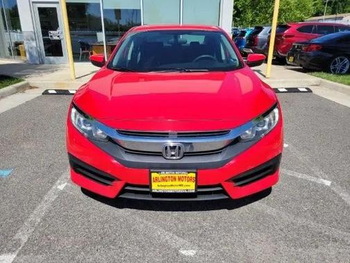 Red 2018 Honda Civic LX