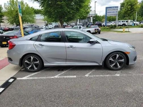Lunar Silver Metallic 2017 Honda Civic Touring
