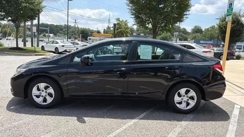Gray 2013 Honda Civic LX