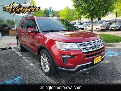 Ruby Red Metallic Tinted Clearcoat 2018 Ford Explorer Limited