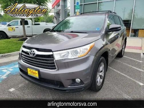 Predawn Gray Mica 2014 Toyota Highlander LE
