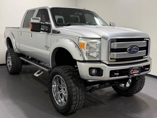 Silver 2016 Ford F-350 Lariat Super Duty