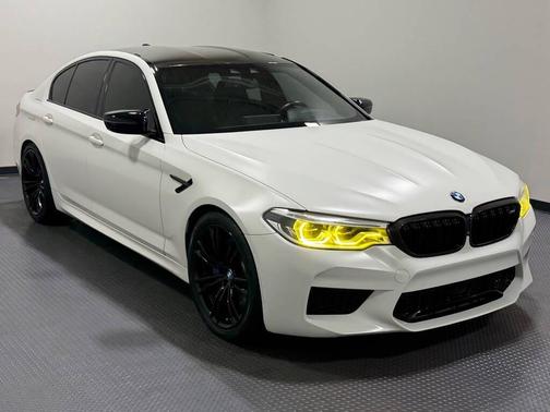White 2020 BMW M5 Competition