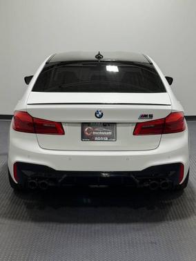 White 2020 BMW M5 Competition