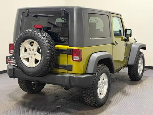 Green 2008 Jeep Wrangler Rubicon