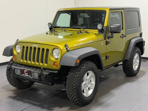 Green 2008 Jeep Wrangler Rubicon