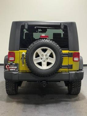 Green 2008 Jeep Wrangler Rubicon