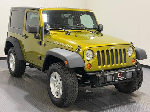 Green 2008 Jeep Wrangler Rubicon