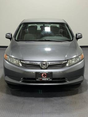 Silver 2012 Honda Civic LX