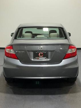 Silver 2012 Honda Civic LX