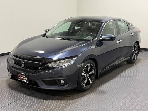 Gray 2017 Honda Civic Touring
