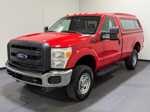 Red 2014 Ford F-250 Super Duty