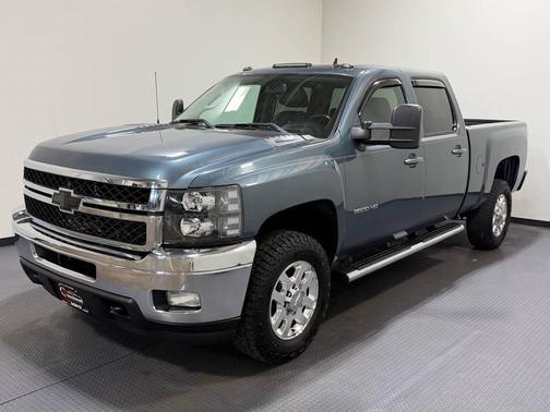 Blue 2011 Chevrolet Silverado 3500 LTZ