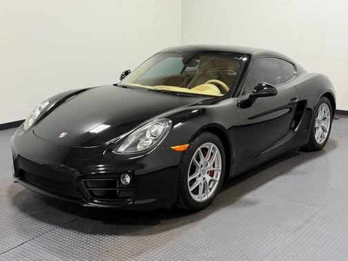 Black 2015 Porsche Cayman Base
