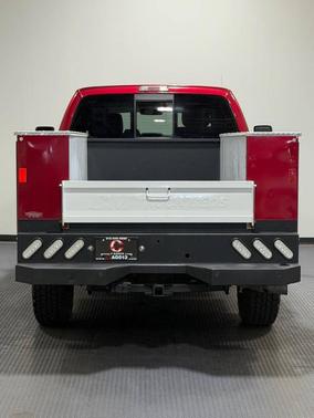 Red 2015 Ford F-350 Lariat Super Duty