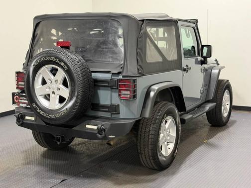Gray 2014 Jeep Wrangler Sport