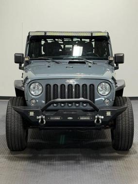 Gray 2014 Jeep Wrangler Sport