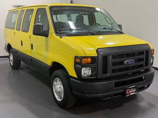 Yellow 2013 Ford E350 Super Duty