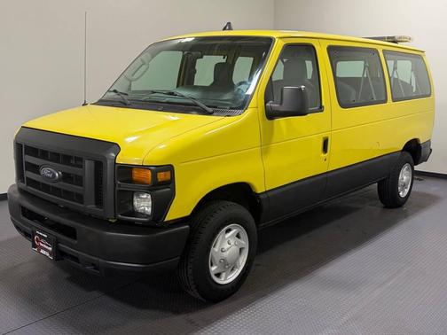 Yellow 2013 Ford E350 Super Duty