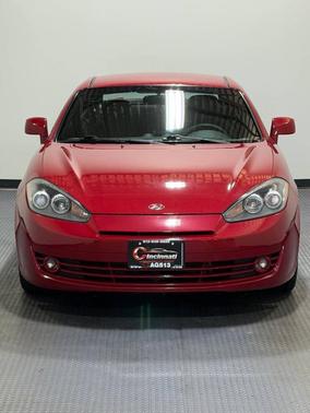Red 2007 Hyundai Tiburon GS