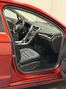 Orange 2014 Ford Fusion SE