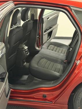 Orange 2014 Ford Fusion SE