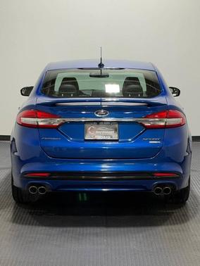 Blue 2017 Ford Fusion Sport