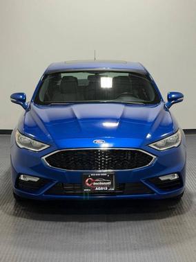 Blue 2017 Ford Fusion Sport