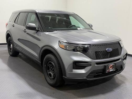 Gray 2023 Ford Utility Police Interceptor Base