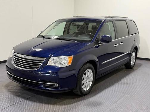 Blue 2015 Chrysler Town & Country Touring