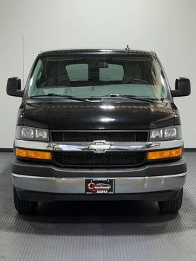 Black 2018 Chevrolet Express 3500 LT